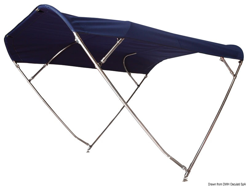 SHADE MASTER FLY INOX DEPTH 4-bue sammenleggbar biminitopp