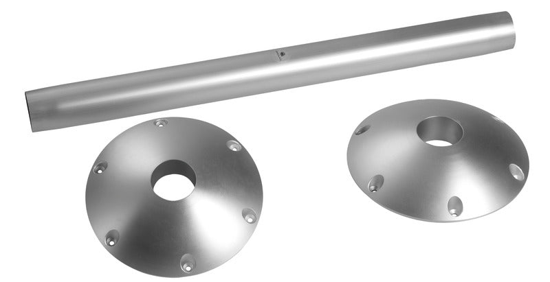 Bordstativ i aluminium med utvendig base