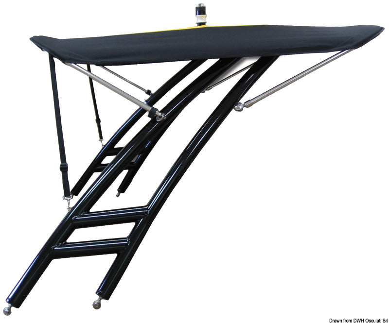 Bimini-topp for Monster Tower