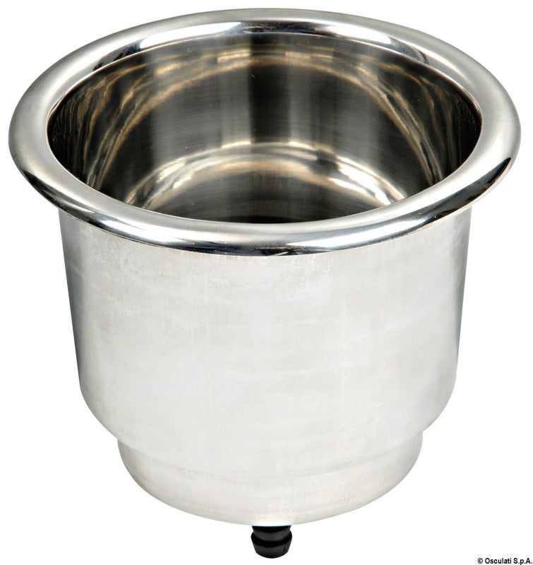 Deluxe glassholder i rustfritt stål