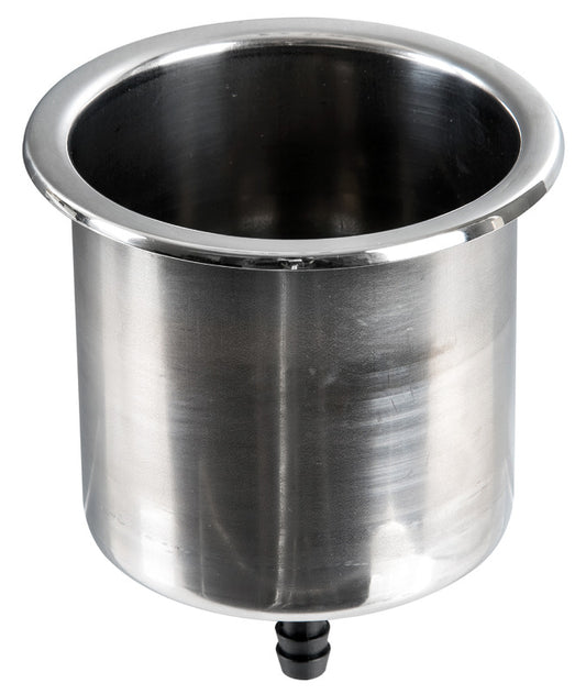 Inox Delux Slim stål glass-/boksholder