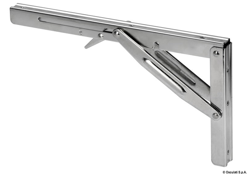 Sammenleggbar arm for bord