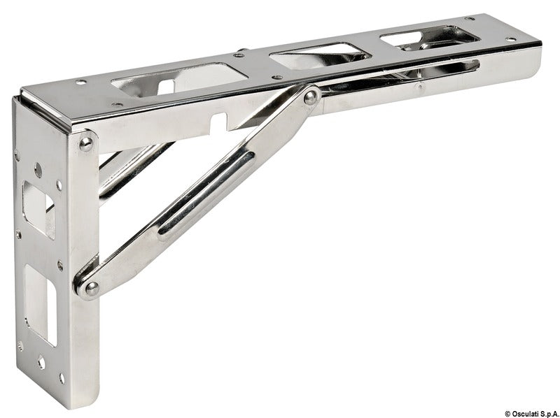 Sammenleggbar arm for bord og seter