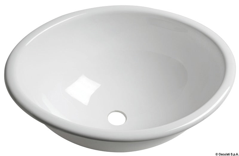 Oval pleksiglassvask