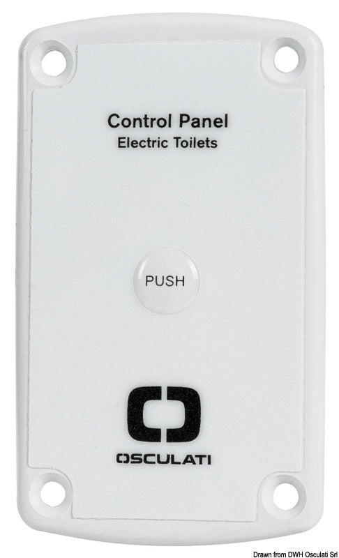 Elektrisk kontrollpanel for standard elektriske toaletter