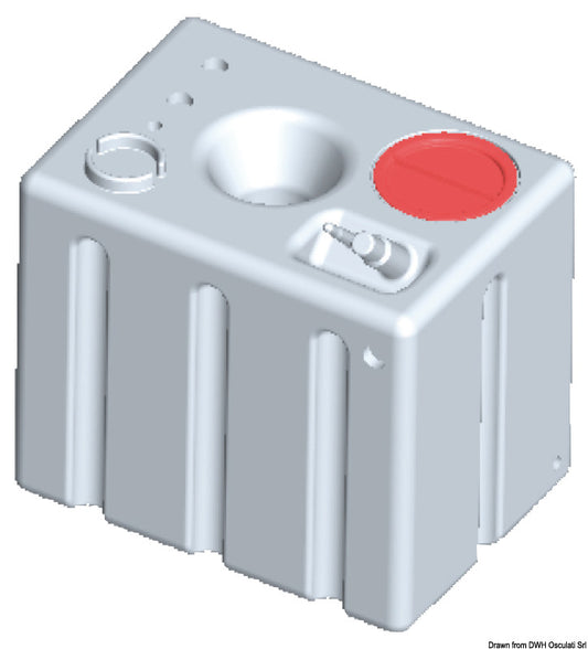 Stiv modulær tank for drikkevann