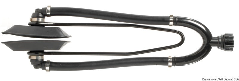 Universell spylemansjett for innenbordsmotor