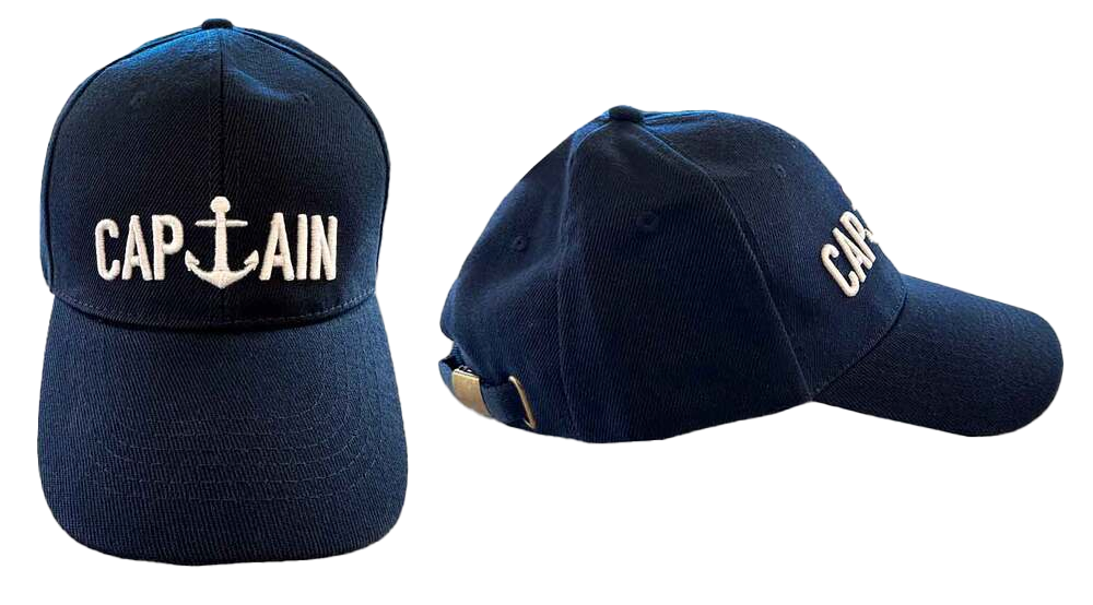 Caps Captain - Mørk blå - Justerbar one-size