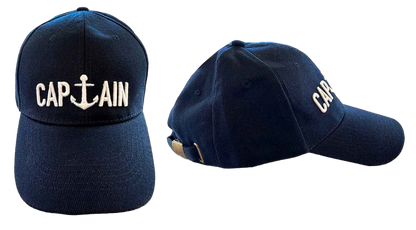 Caps Captain - Mørk blå - Justerbar one-size