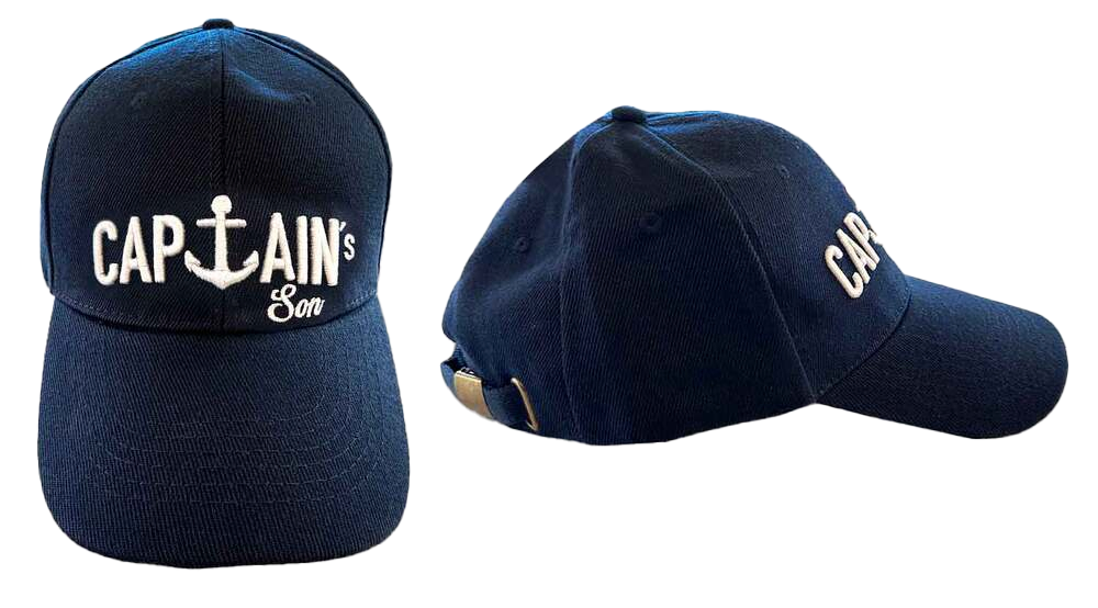 Caps Captain - Mørk blå - Justerbar one-size