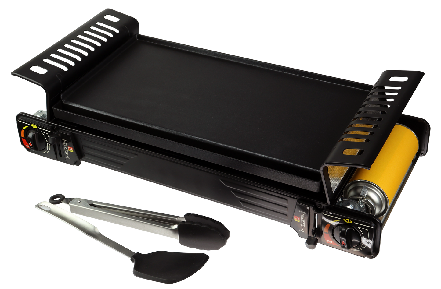 Osean Dobbelt Minikjøkken m/grill - Gass kokeapparat 2x2000w - grillplate