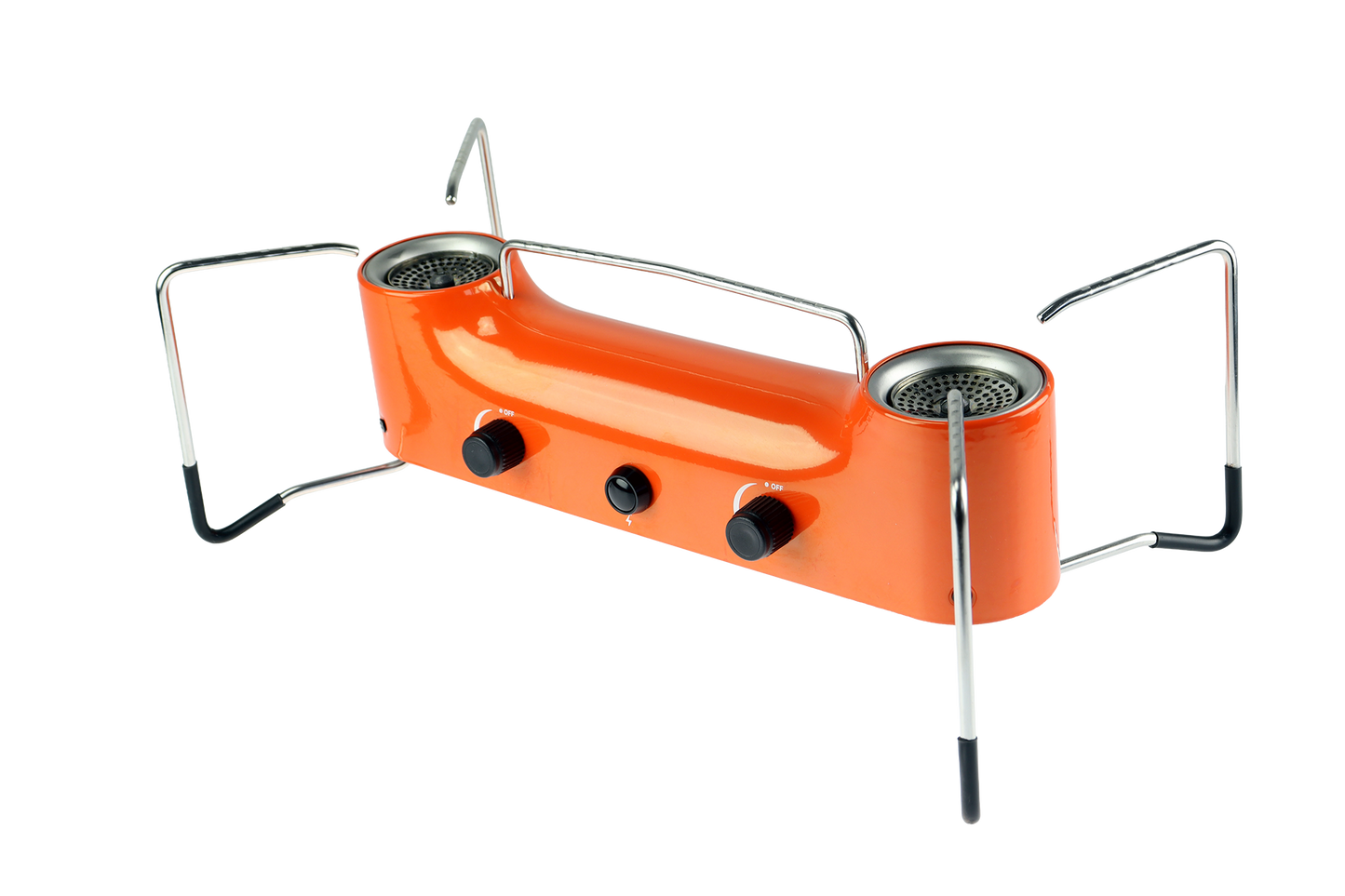 Osean Dobbel Gassbrenner Retro 2x2500w - Kokeapparat - Foldbart - Piezotenner