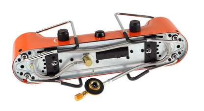Osean Dobbel Gassbrenner Retro 2x2500w - Kokeapparat - Foldbart - Piezotenner