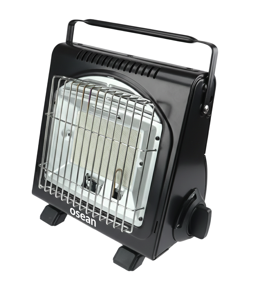Osean bærbar Gassovn 1700w - Varmeovn - ODS - Piezotenner