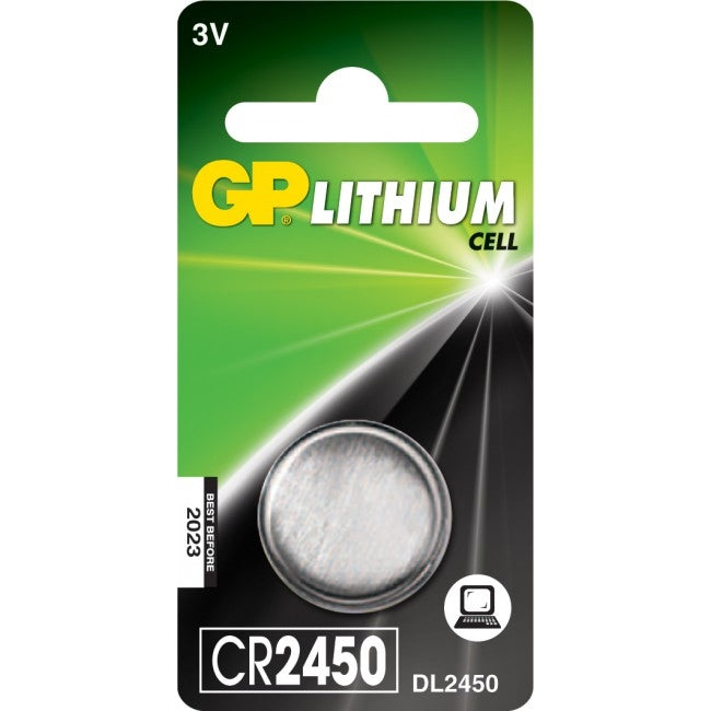 GP Batteri Knappcell - CR 2450 - 3V