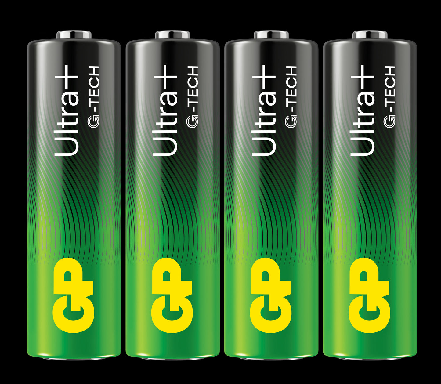 GP Ultra+ Alkalisk batteri AA - 4pk - 15AUP/LR06 - 1,5V
