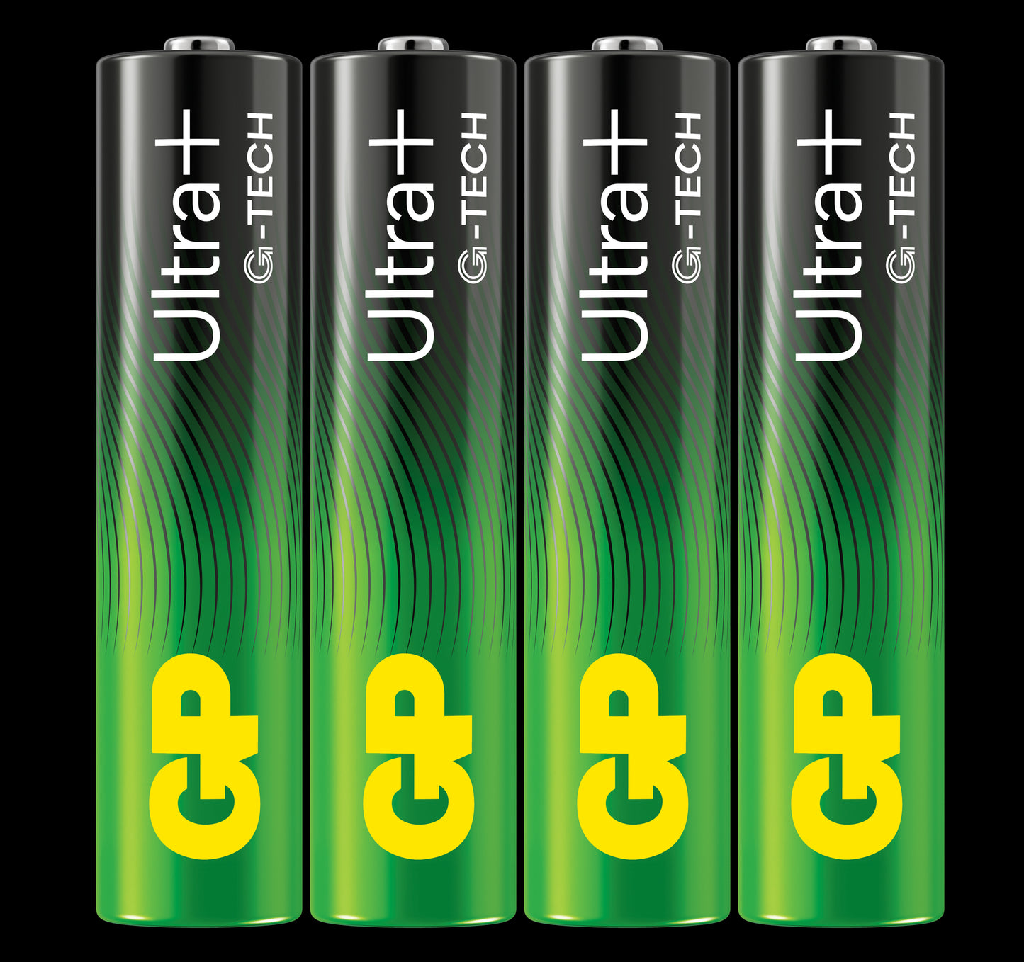 GP Ultra+ Alkalisk batteri AAA - 4pk - 24AUP/LR03 - 1,5V