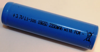 Oppladbart batteri ICR18650 Lithium