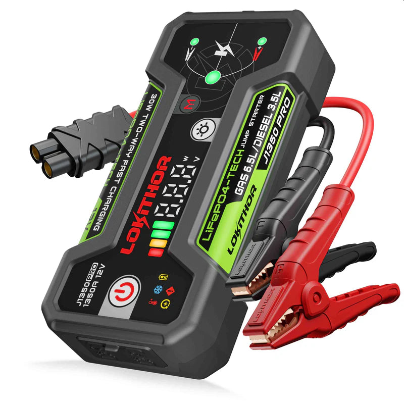 Lokithor Lithium Jump Starter J1350 Pro - 12v 1350A 25,6Wh Startbooster/Powerbank