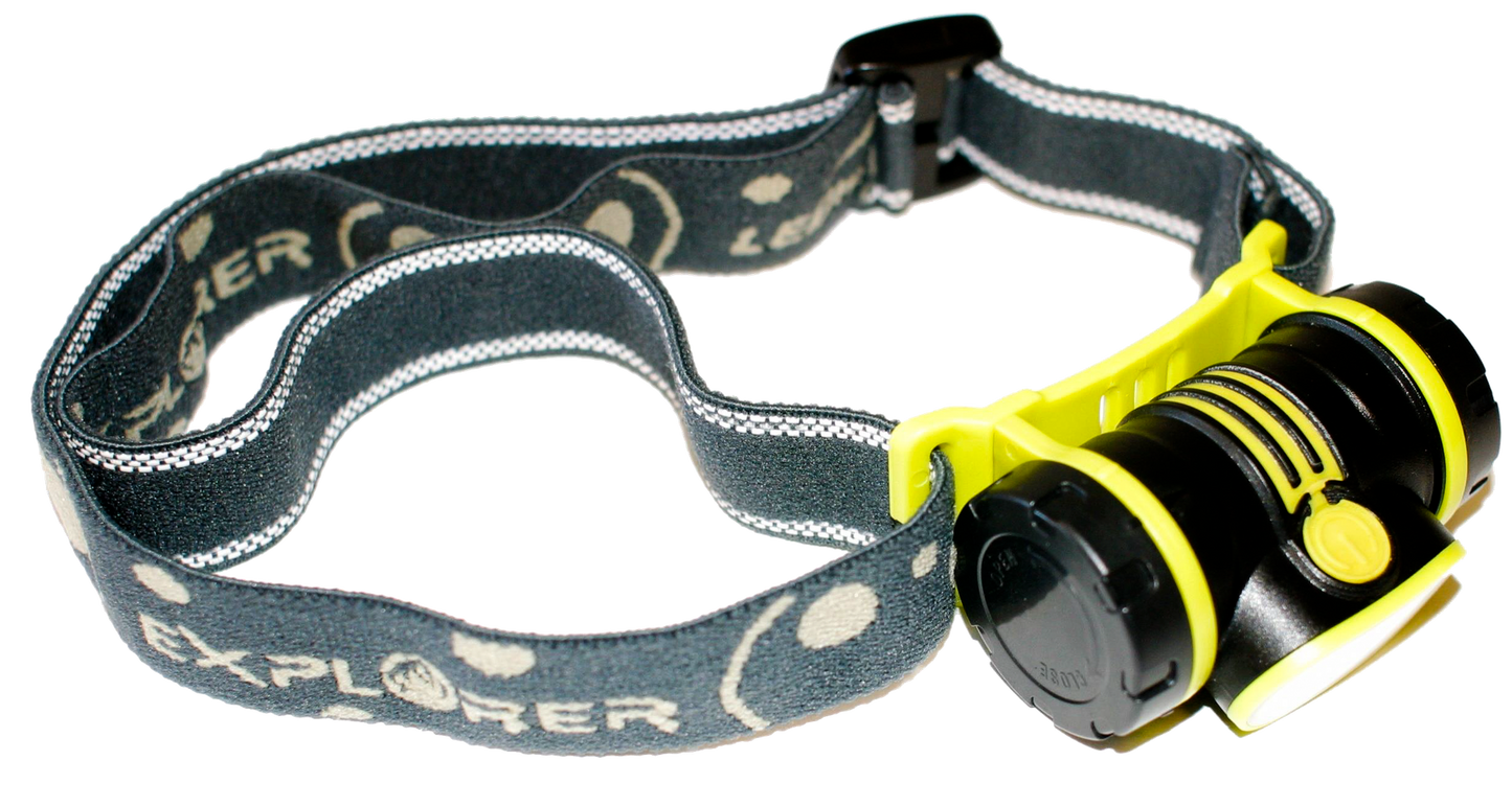 Osean LED COB Hodelykt - 150 Lumen - Oppladbar
