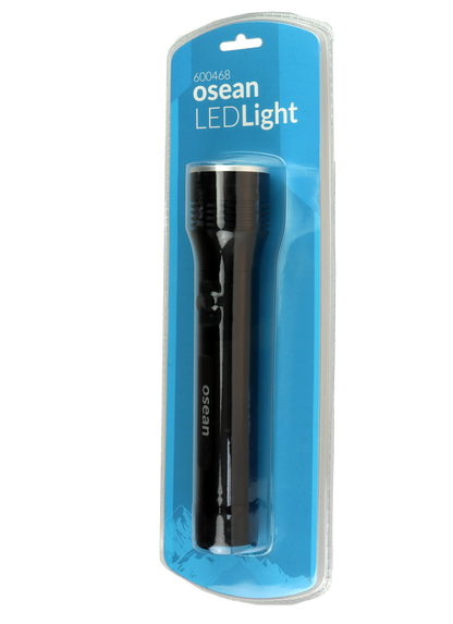 Osean Fokus 700 - LED Lommelykt - 700 Lumen - 2xD