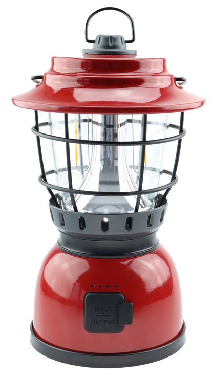 Osean Campinglykt m/ powerbank - 2 farger LED - Oppladbar