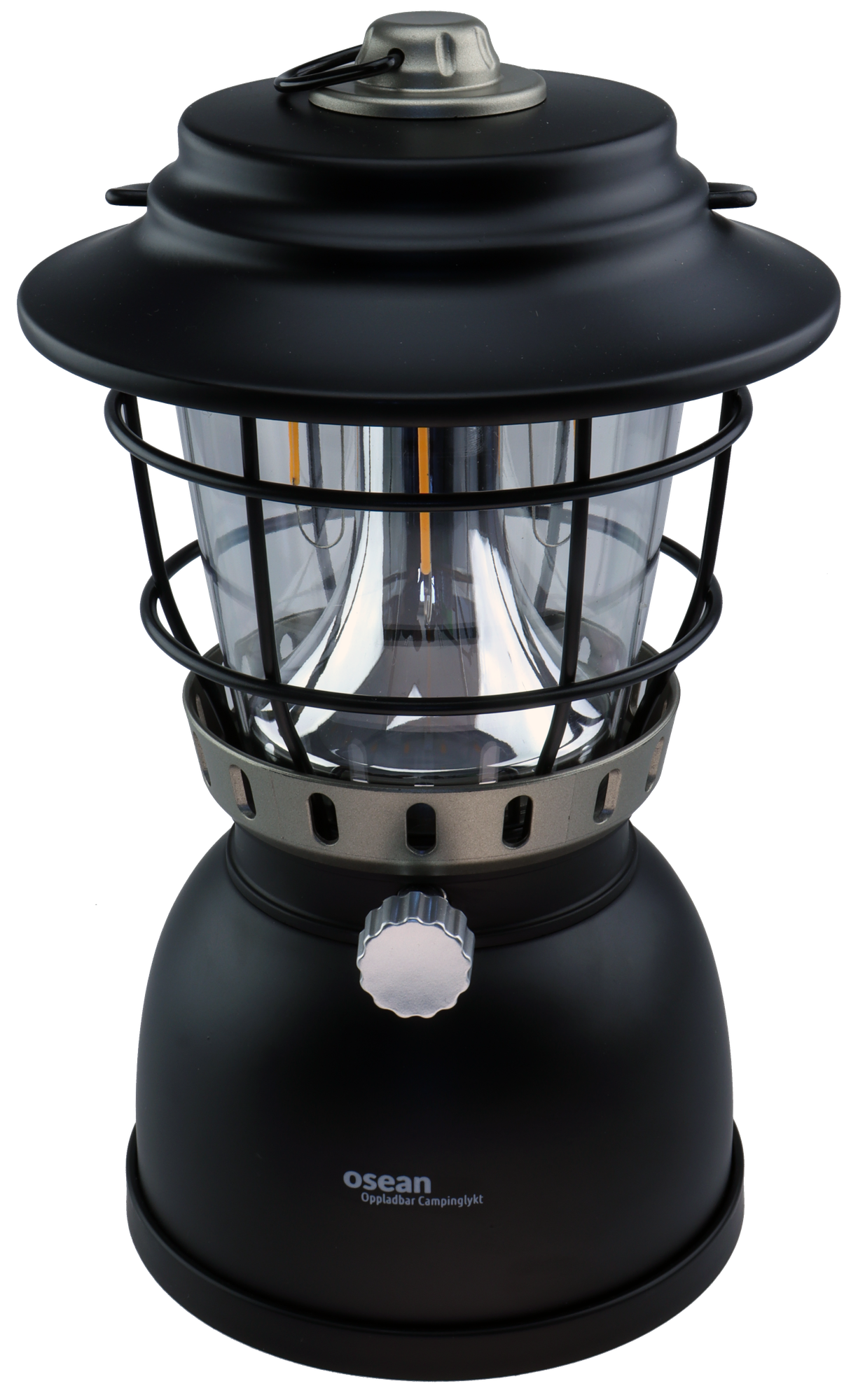 Osean Campinglykt m/ powerbank - 2 farger LED - Oppladbar