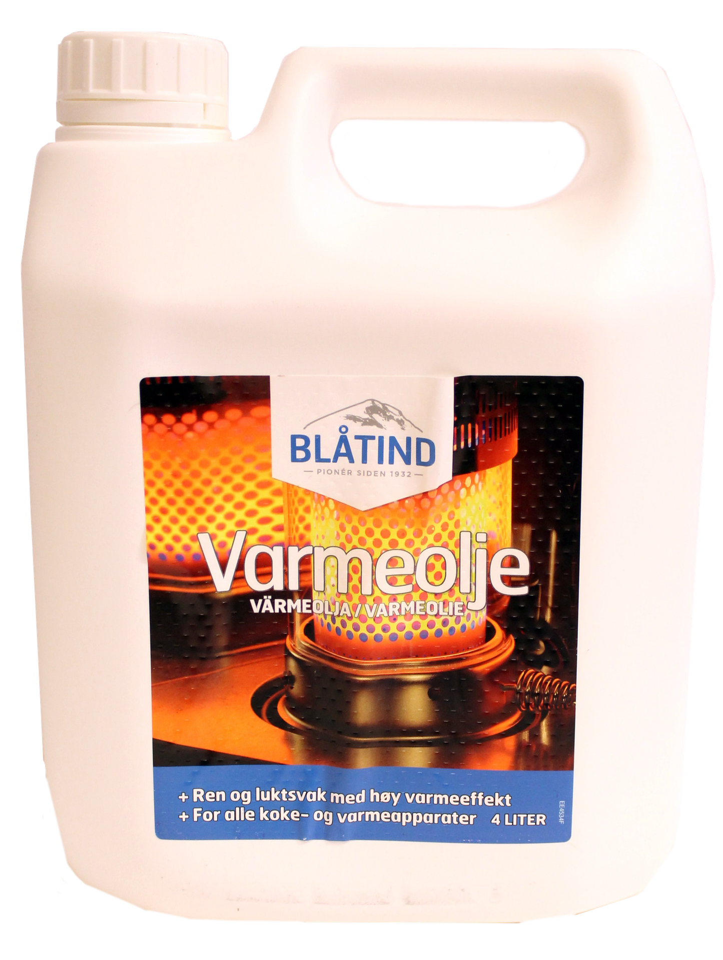 Blåtind Varmeolje - 4 Liter