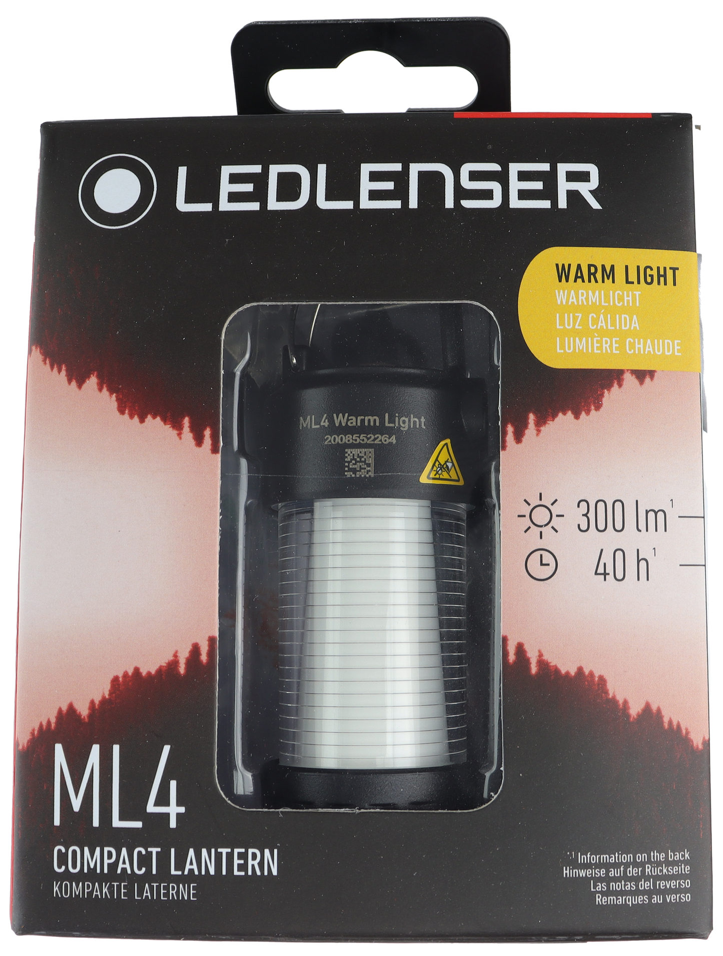 Ledlenser ML4 - Campinglykt - Oppladbar