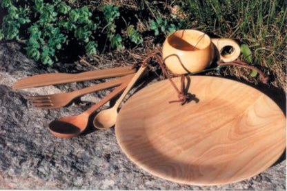Eagle Tretallerken Flat - Tre - 25 cm / 150 gr