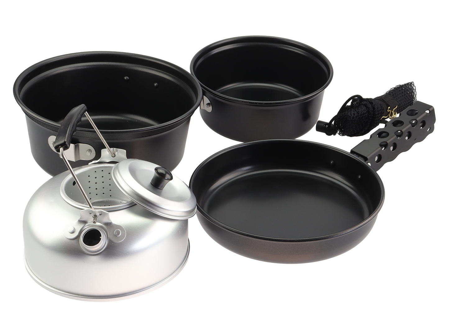 BÅL Non-stick Kokesett - Aluminium - 4 deler