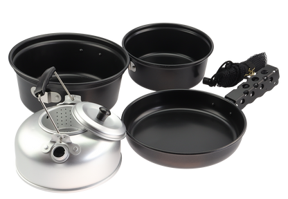 BÅL Non-stick Kokesett - Aluminium - 4 deler