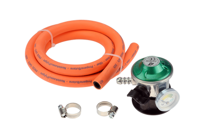 IGT Jumbo Basic Gassregulatorsett - m/Manometer og 1,5m slange