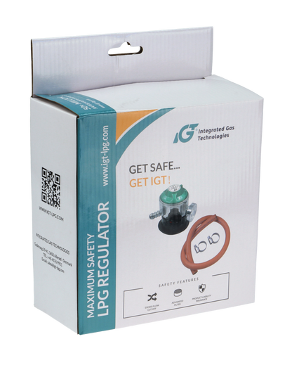 IGT Jumbo Basic Gassregulatorsett - m/Manometer og 1,5m slange