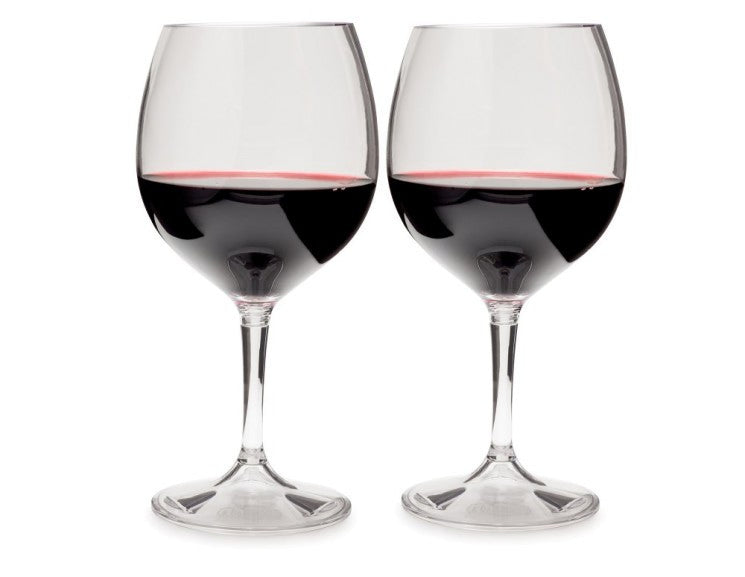 GSI Nesting Rødvinsglass - 2pk - Plast - Støtresistent