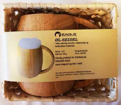 Eagle Øl seidel - Tre - 0,4 liter