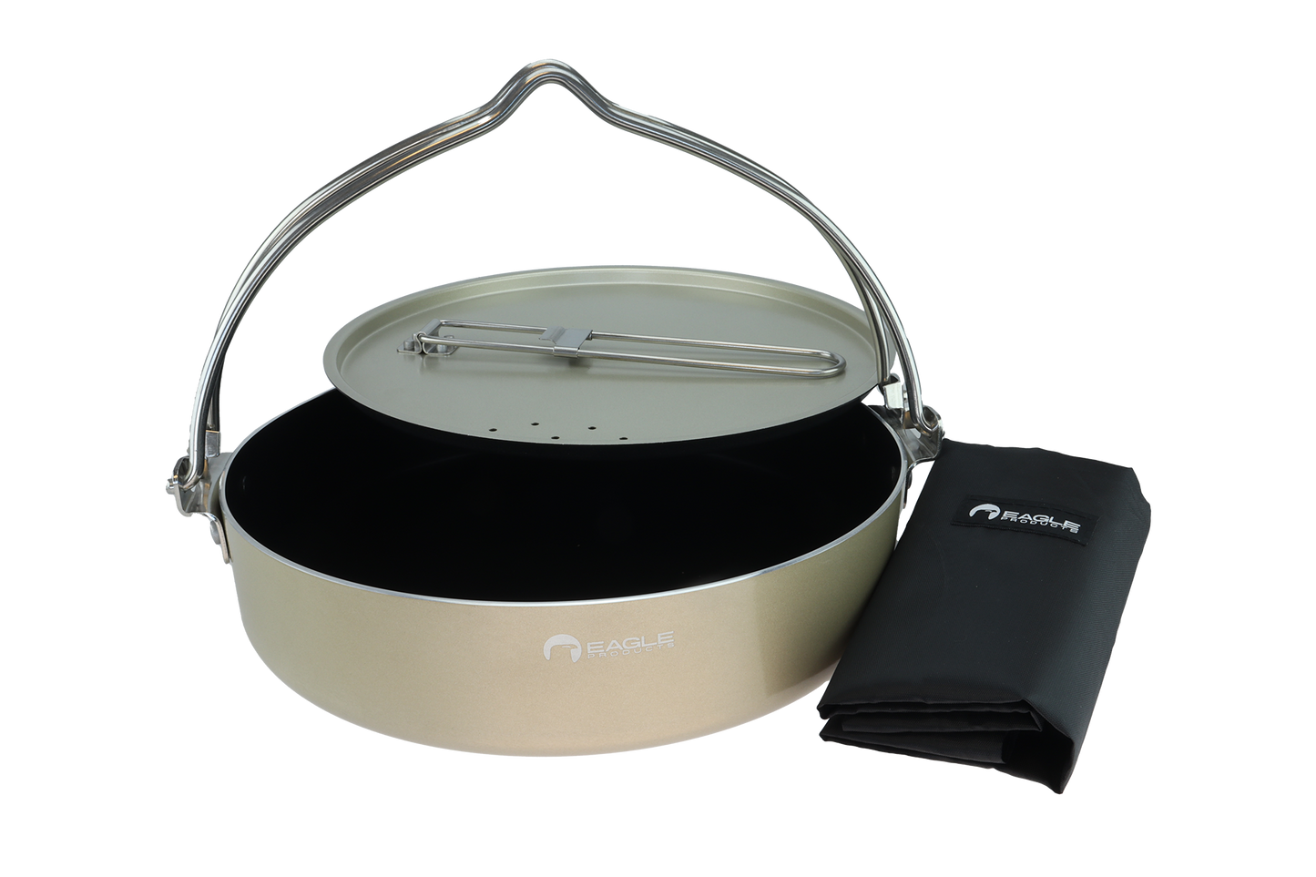 Eagle Hot Pan - Turstekepanne - Aluminium - 26x6 cm - 1 kg