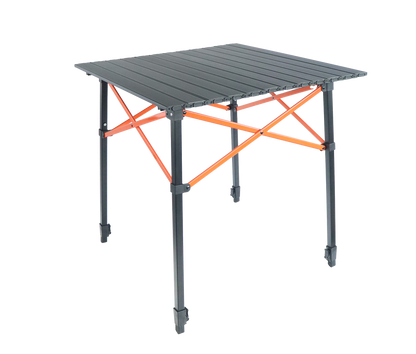 BÅL Campingbord - Justerbart - Aluminium - 70x70x70/85 cm