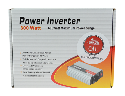 CAL Inverter m/USB - 12v dc-220v ac 300w