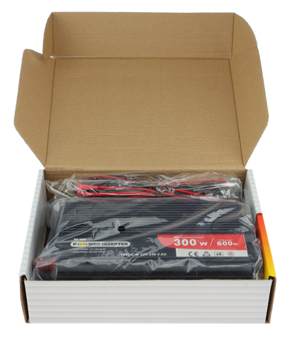 CAL Inverter m/USB - 12v dc-220v ac 300w