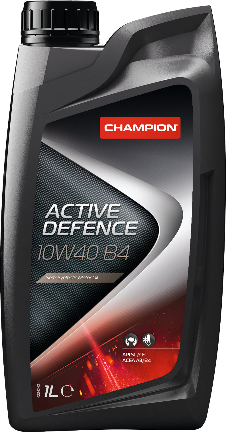 Champion Active Defence Motorolje - Delsyntetisk - 10W40 - 1 liter