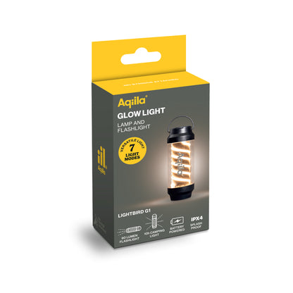 Aqiila Lightbird G1 - Campinglykt - Oppladbar