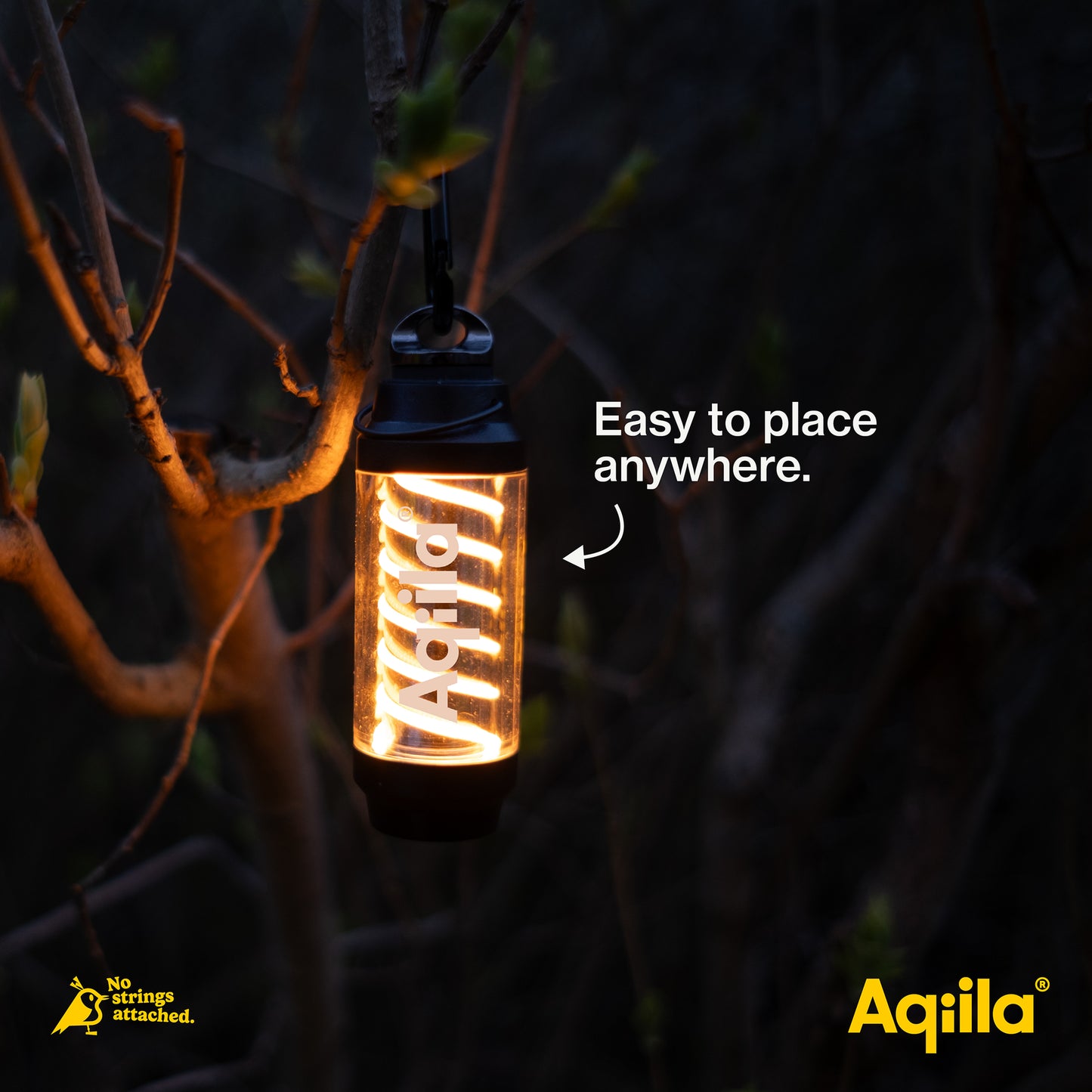 Aqiila Lightbird G1 - Campinglykt - Oppladbar