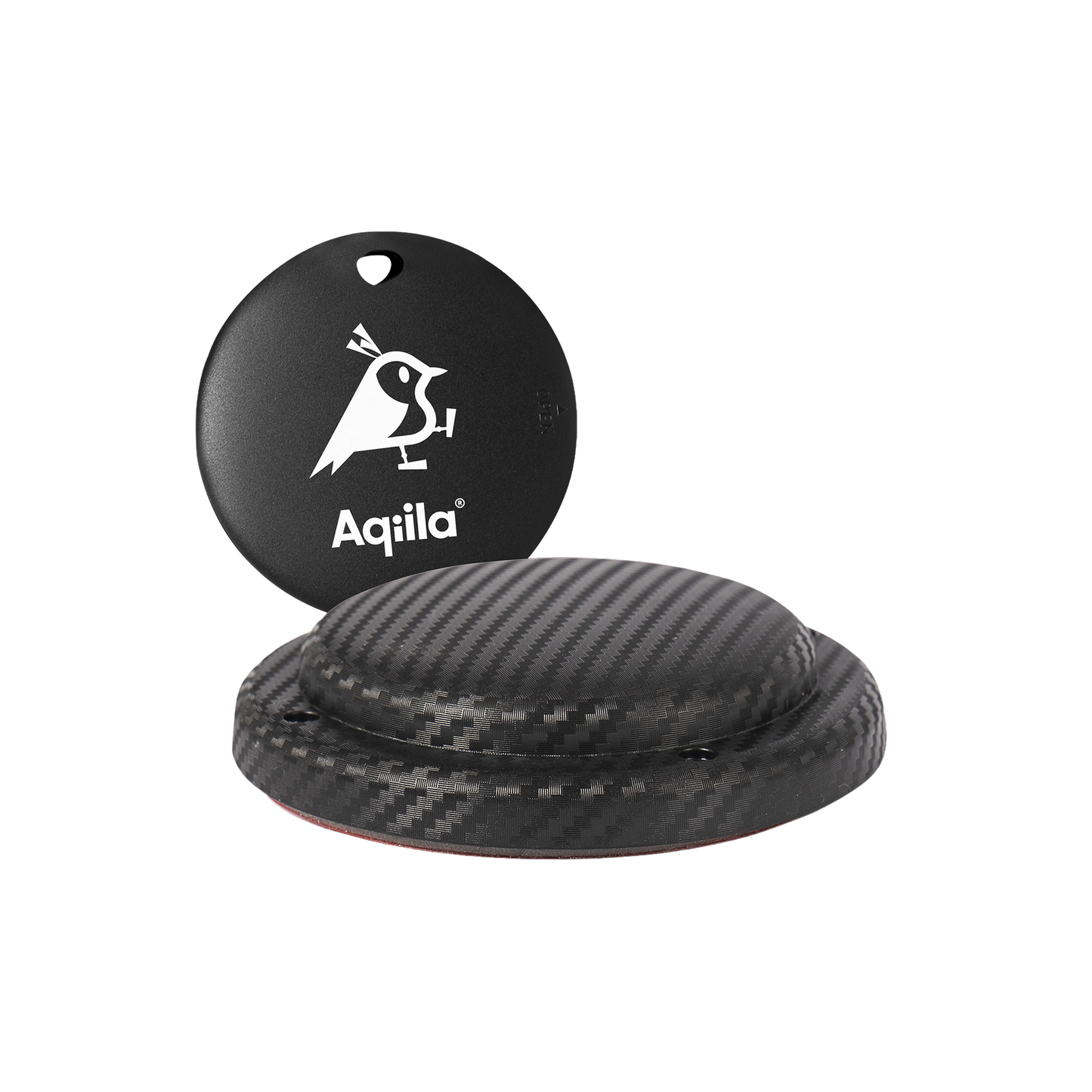 Aqiila Tagbird Sporingsbrikke m/deksel - m/Monteringsdeksel - Apple og Android