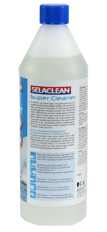 Selaclean Super cleaner - Flaske - 1 liter