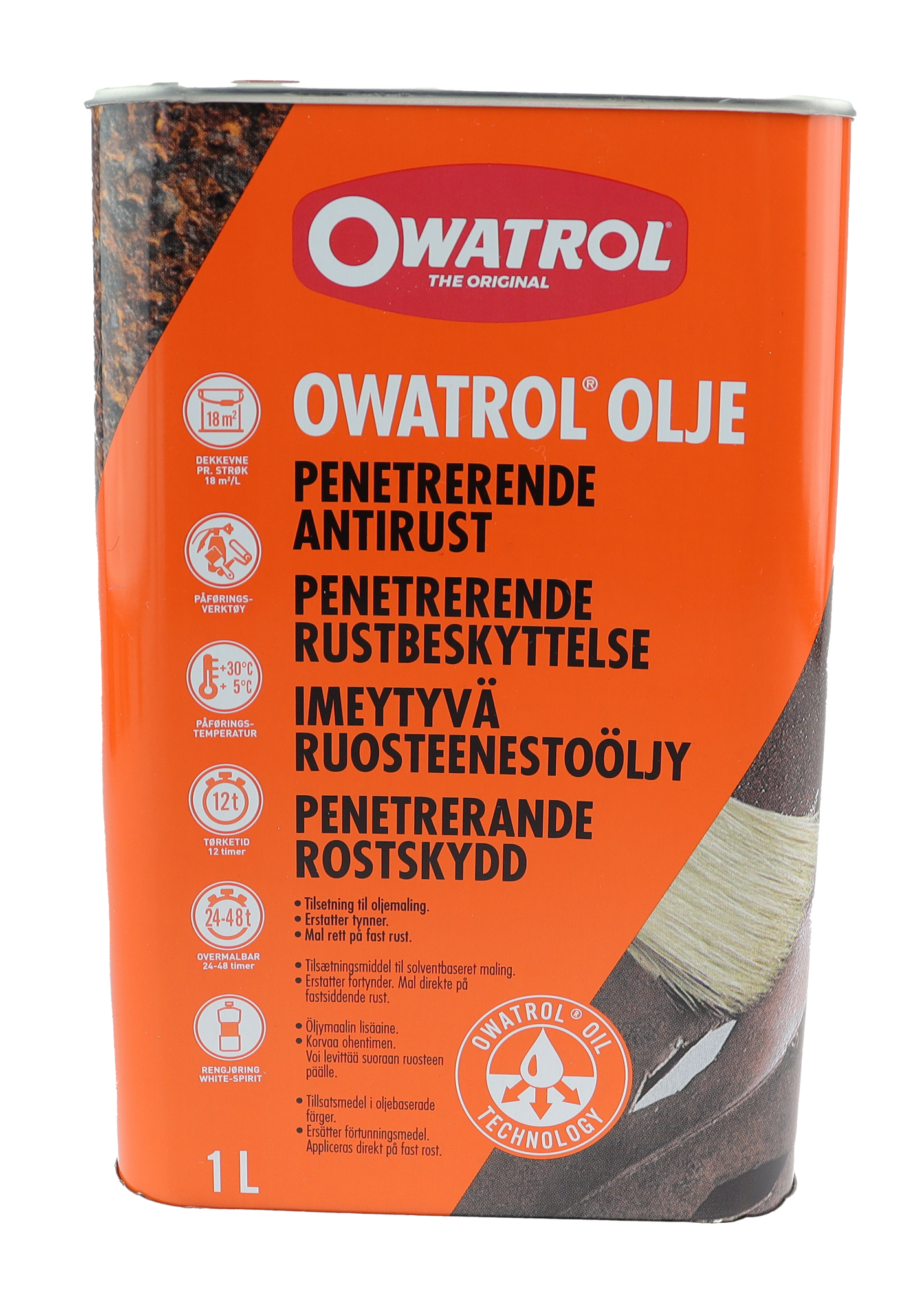 Owatrol Olje - Spann - 1 Liter
