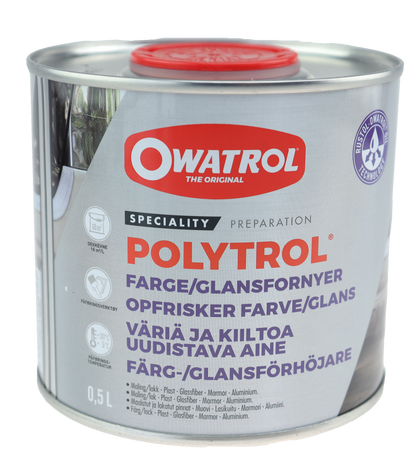 Owatrol Polytrol - Boks - Fargefornyer - 0,5 Liter