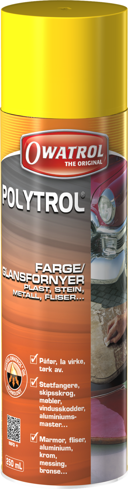 Owatrol Polytrol - Spray - Fargefornyer - 250 ml