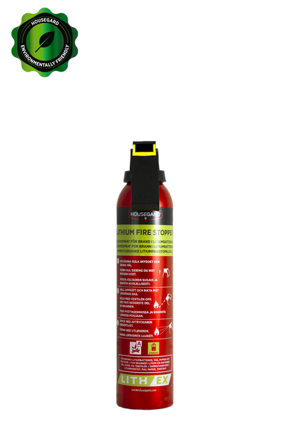 Housegard Brannslukker Lith-EX - Slukkespray for Lithium batterier - 500m