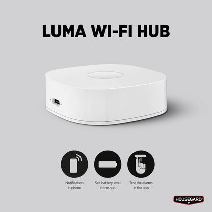 Housegard HUB Luma - GW650 - WiFi - Sentral